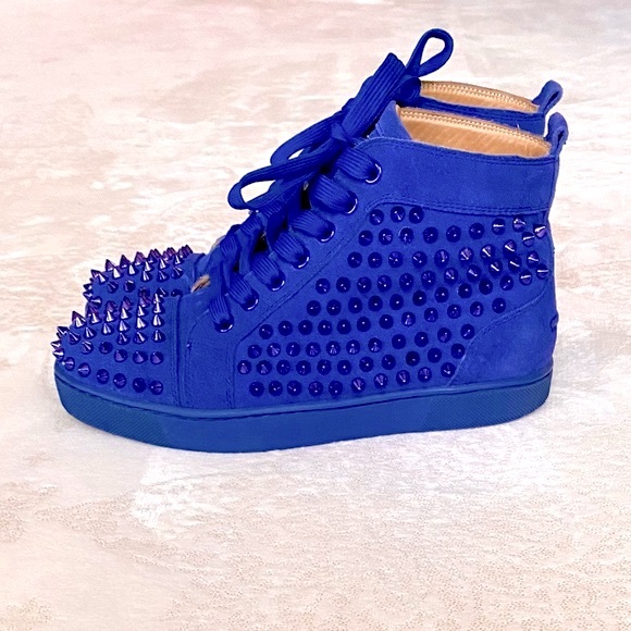 Christian Louboutin Louis Spike High-Top Trainers - Picture 3 of 9